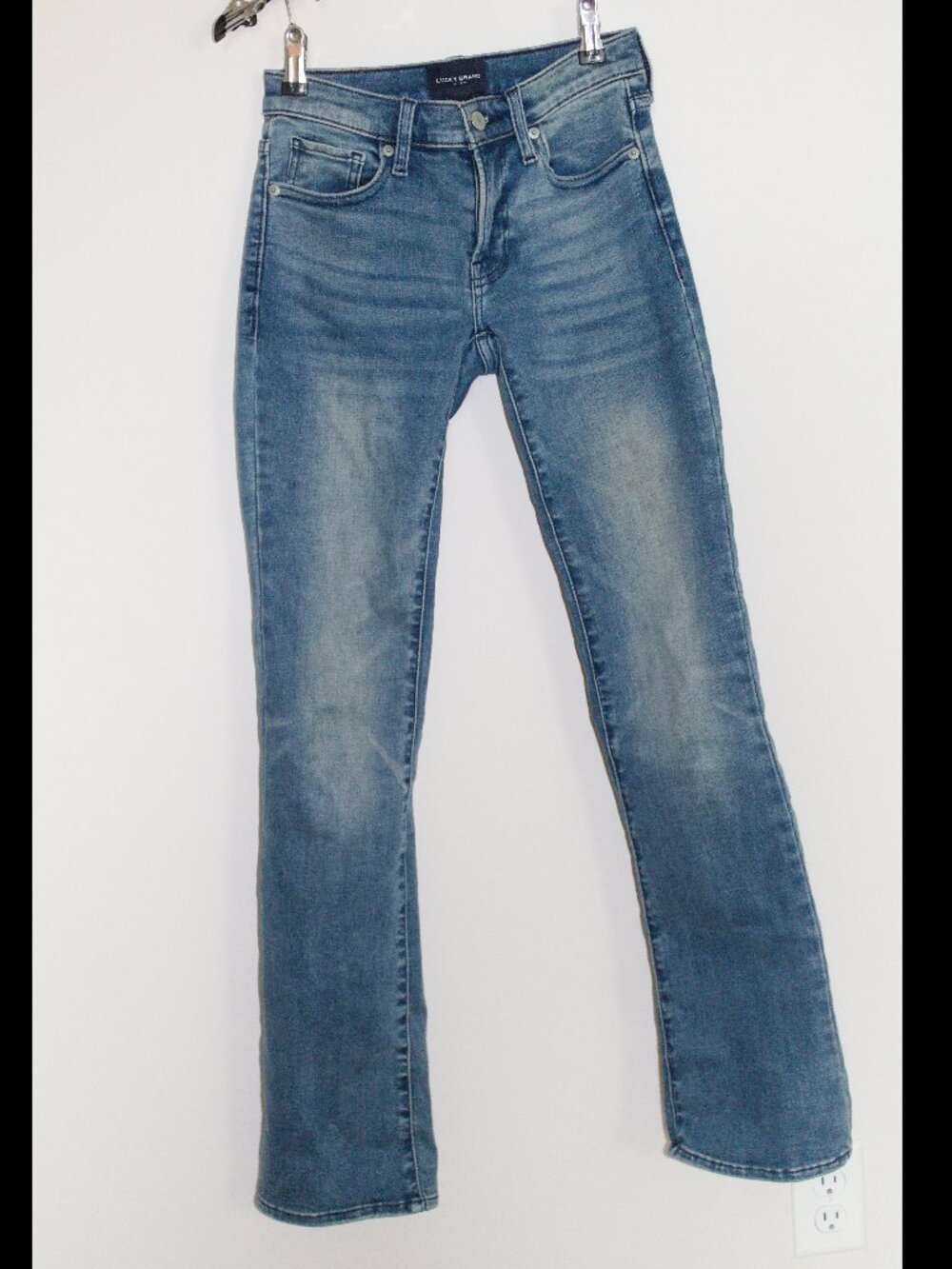 Lucky Brand Sweet Mid Rise Bootcut Jean Size 24R 00 Blue Wash